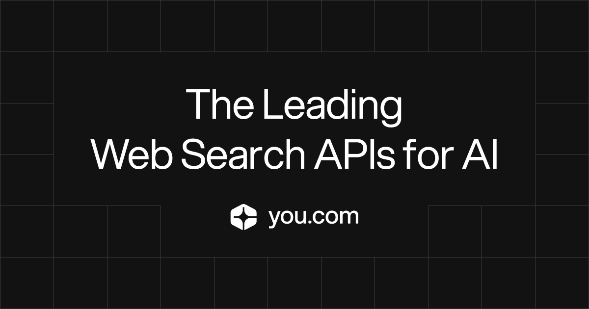 You.com Web Search API 产品界面