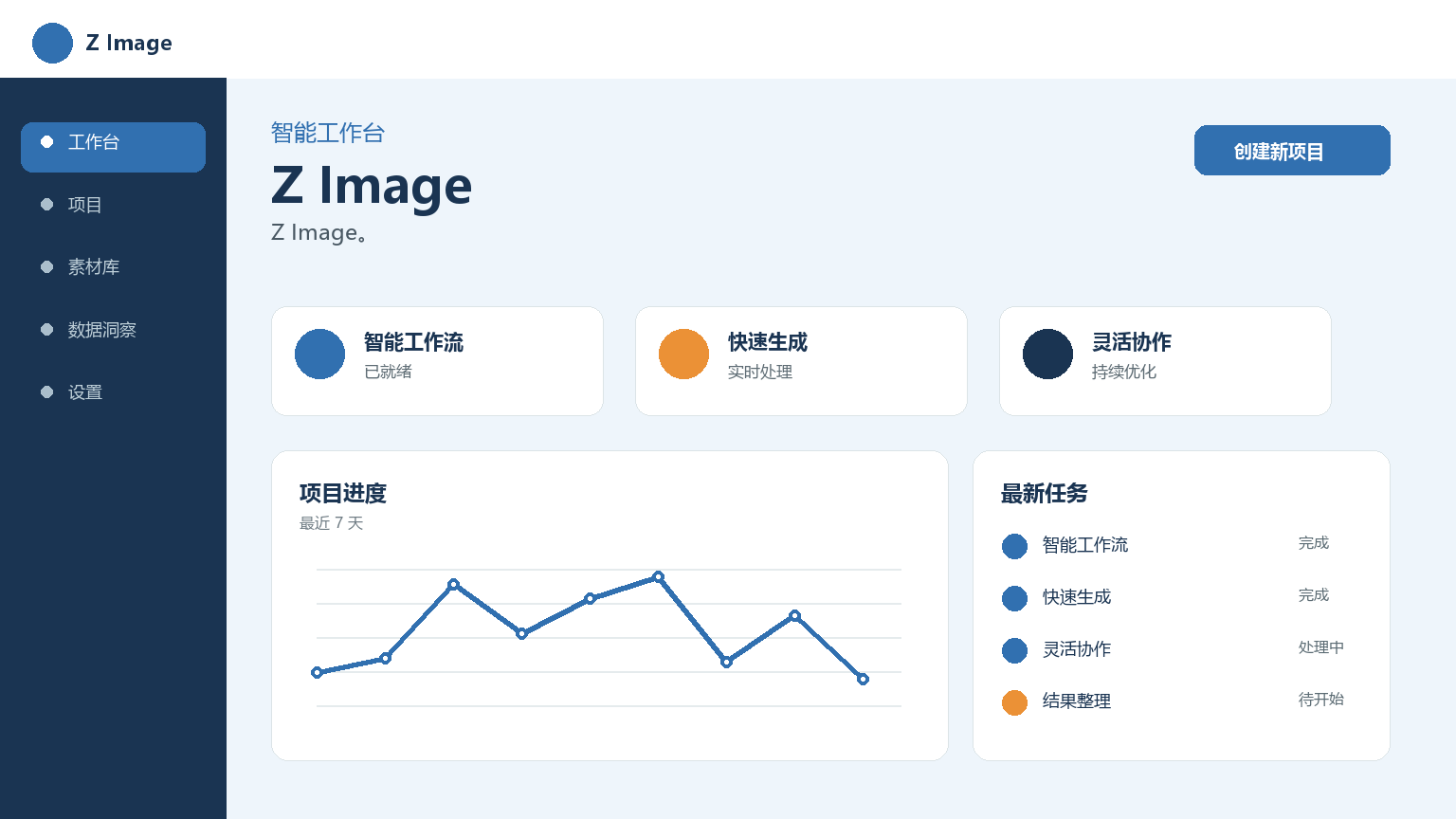 Z Image 产品界面